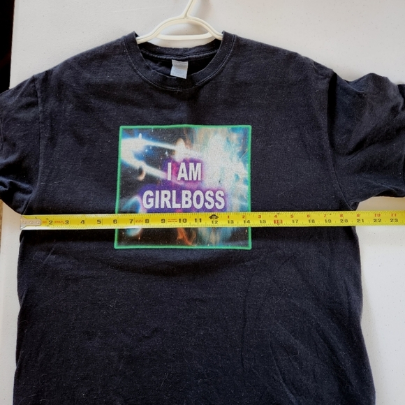 Affirmations GIRLBOSS Classic Crew Neck Graphic T-Shirt Tee Self Hypnosis Merch - Picture 6 of 8